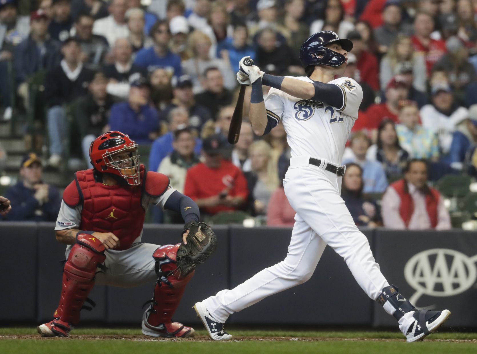 Cardinals, Brewers open baseball season